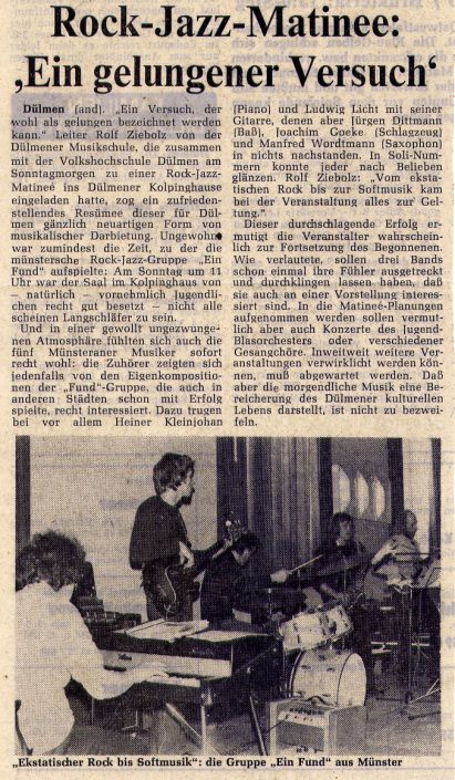Duelmener Zeitung 15.03.1976
