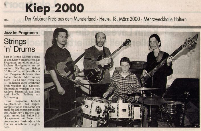 Ruhr-Nachrichten, 18.03.2000